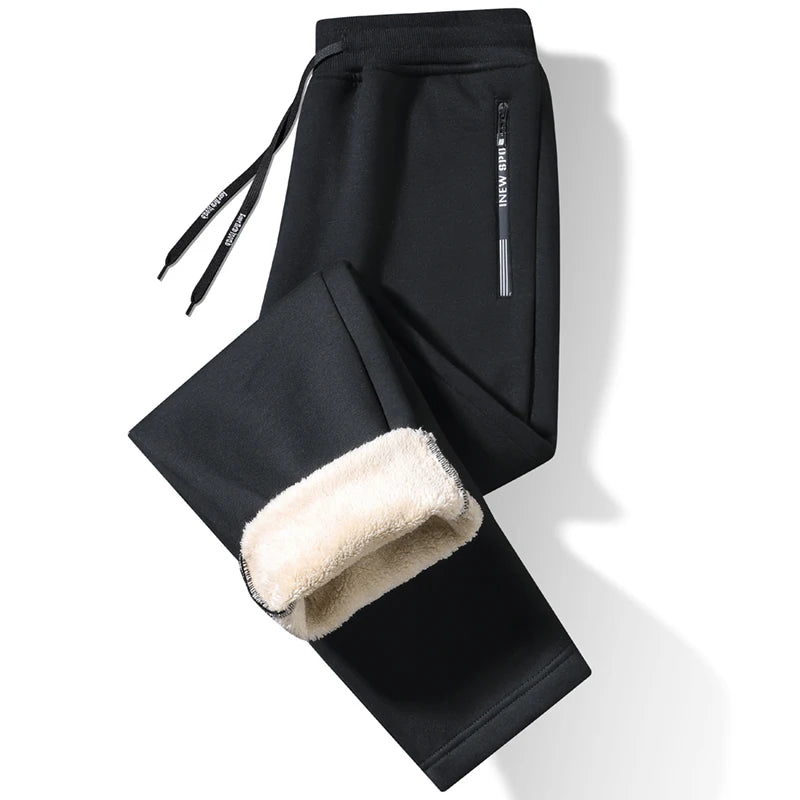 Karentea Running Pants Warm Fleece Winter Windproof Pant Men Fitness Sportpants Jogging Gym Outdoor Sportswear TrousersWomen
