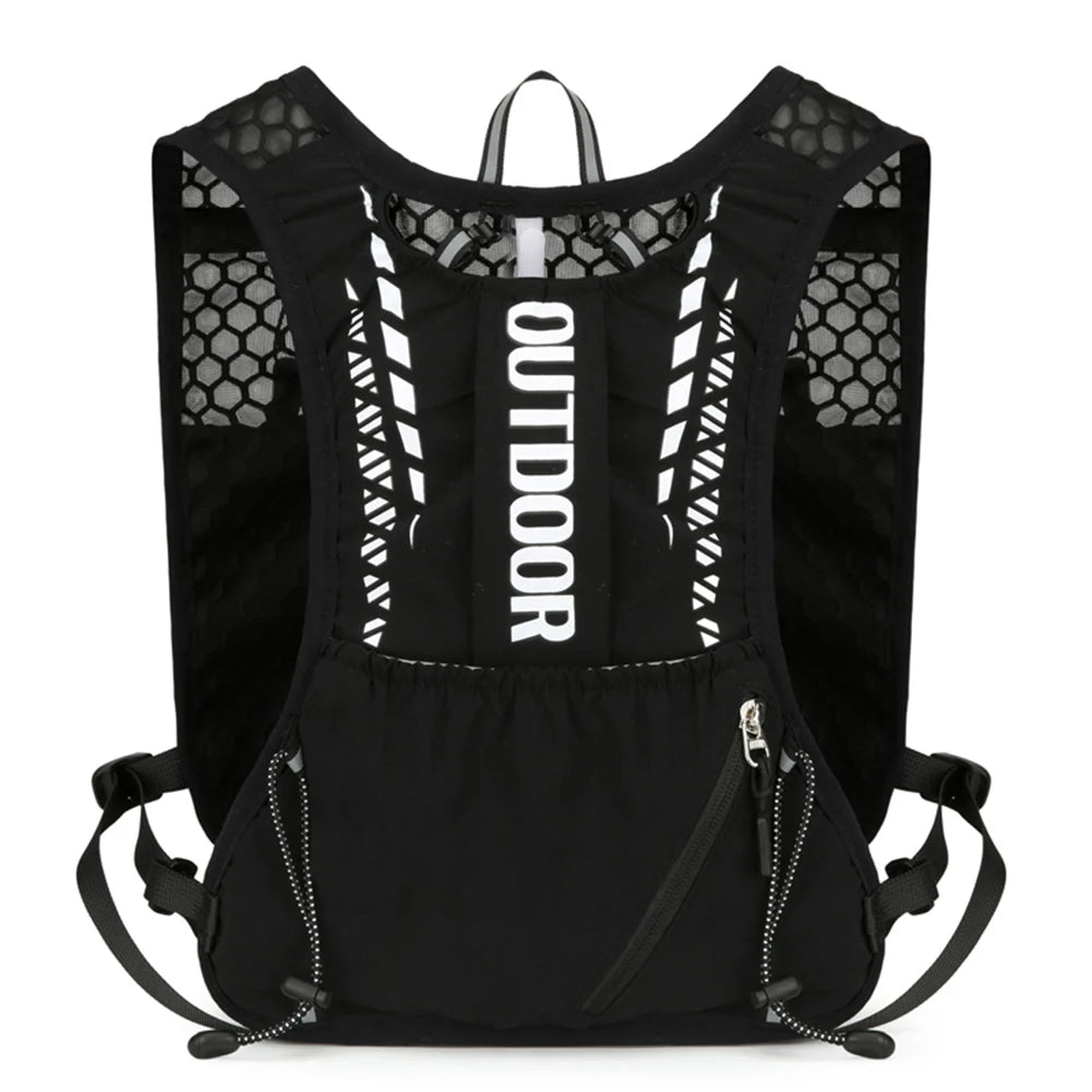 Lightweight Running Vest Waterproof Water Bladder Daypack Breathable Outdoors Hydration Pack for Hiking Trail Running