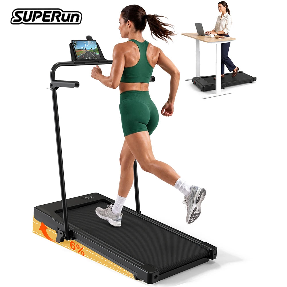 2.5 HP Treadmill for Home with Incline Folding Treadmills Quiet Foldable Running Machine with APP