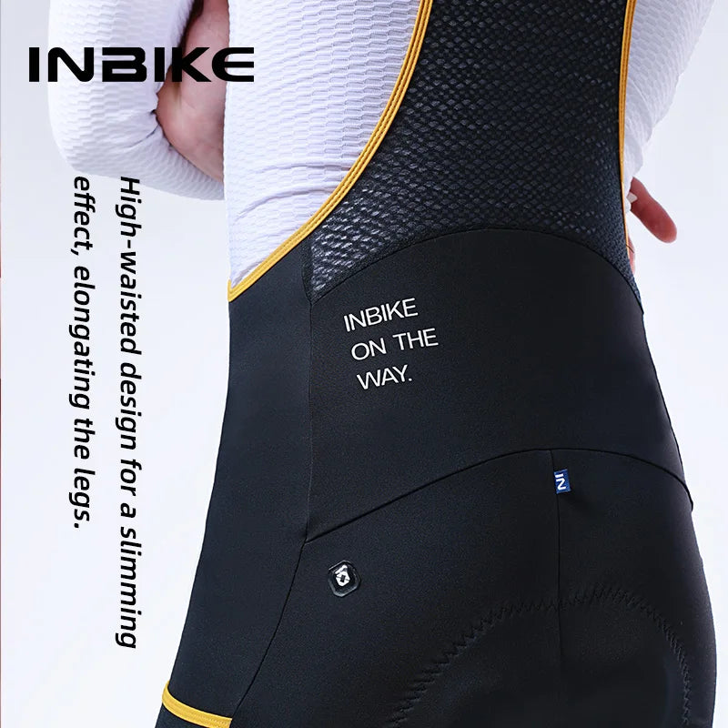 Winter Men's Cycling Bib Pants Padding Professional Fleece Strap Trousers Bike Riding Pants Man Road Bike Mountain Tights