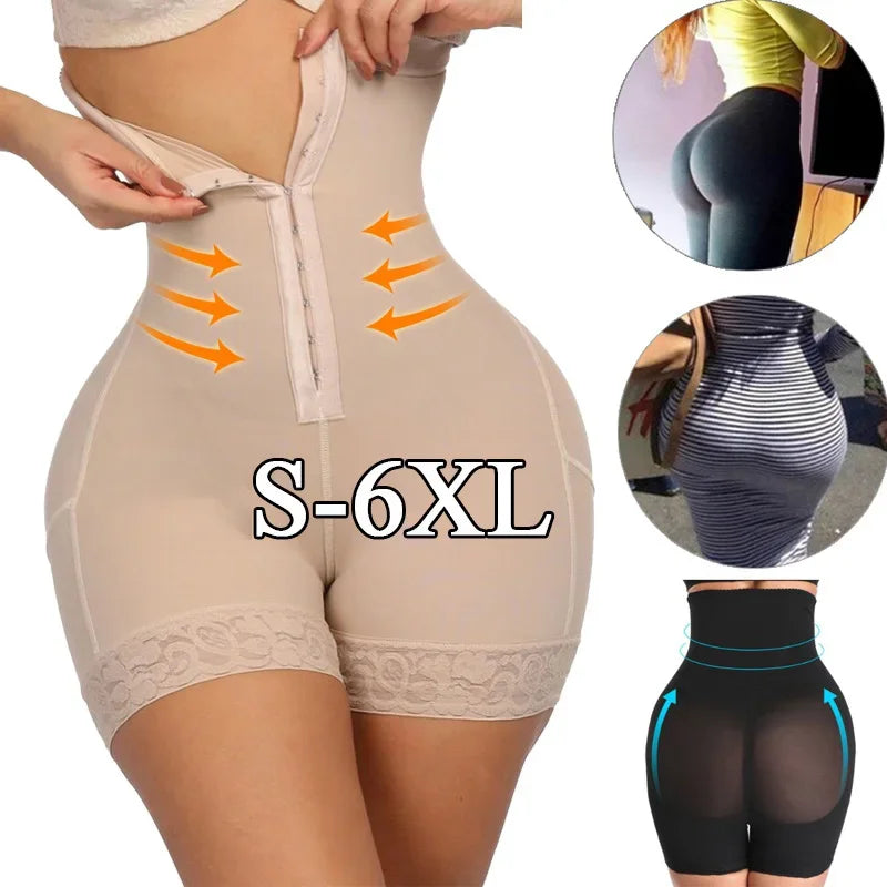 Butt Lifter Shapewear High Waist Tummy Control Panties Waist Trainer Body Shaper Slimming Sheath Flat Belly