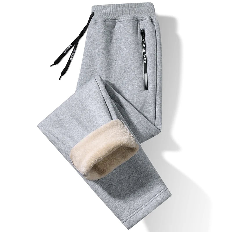 Karentea Running Pants Warm Fleece Winter Windproof Pant Men Fitness Sportpants Jogging Gym Outdoor Sportswear TrousersWomen