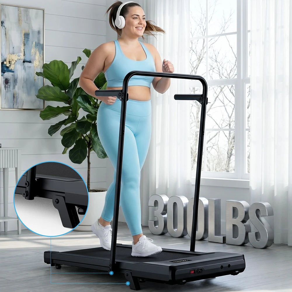 2.5 HP Treadmill for Home with Incline Folding Treadmills Quiet Foldable Running Machine with APP