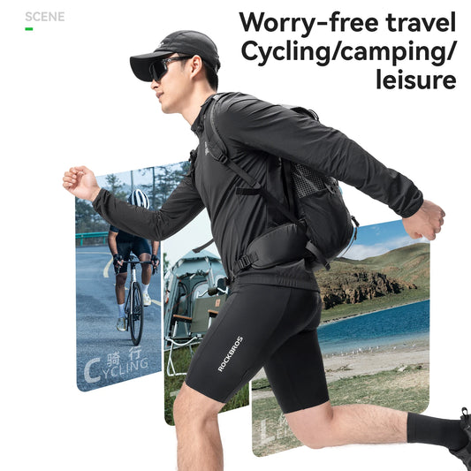 Cycling Jacket Lightweight Portable Breathable Windproof Jacket Coat Windbreaker Outdoor Sports Men Cycling Clothing