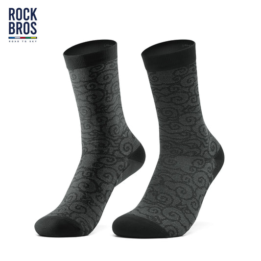 Professional Cycling Socks High Elastic Sweat-Absorption Deodorant Socks Knee-high Stockings Sports Socks