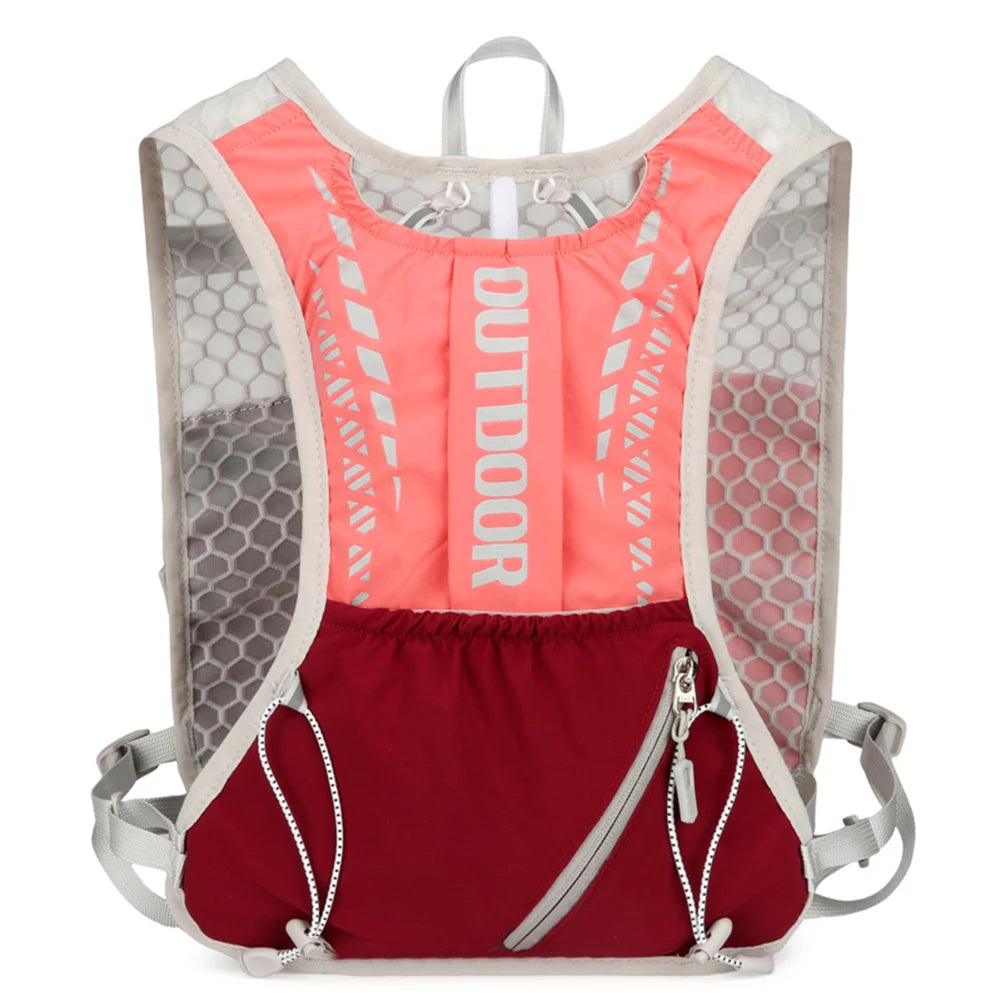 Lightweight Running Vest Waterproof Water Bladder Daypack Breathable Outdoors Hydration Pack for Hiking Trail Running