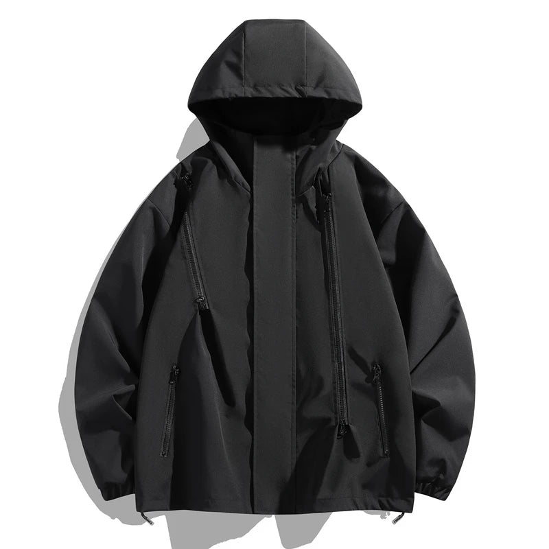New Couple's Jacket Outdoor Windbreaker Jacket Thin Breathable Windproof Water-Repellent Jacket Mountaineering Travel Sportswear