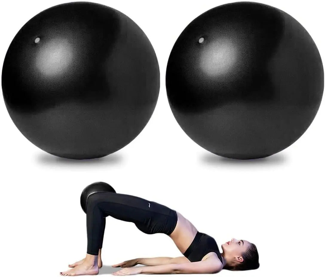 2 Pack Mini Exercise Balls, 9 Inch for Pilates, Yoga, Core Training & Physical Therapy to Improve Balance