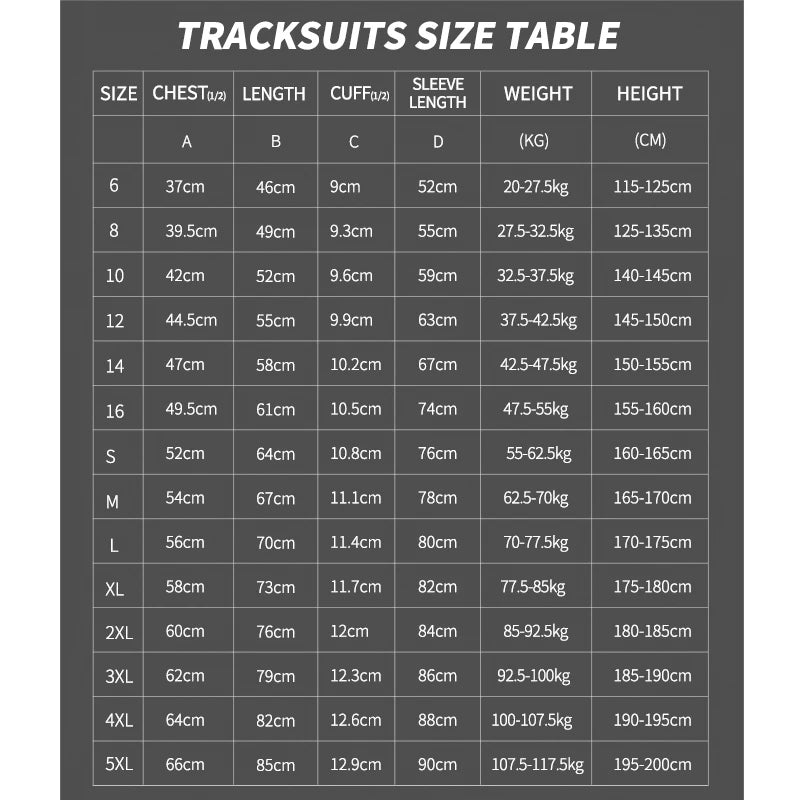 Custom Polyester Football Tracksuit Set Winter Plus Size Outdoor Jacket Sportswear Club Team Training Soccer Tracksuit For Men