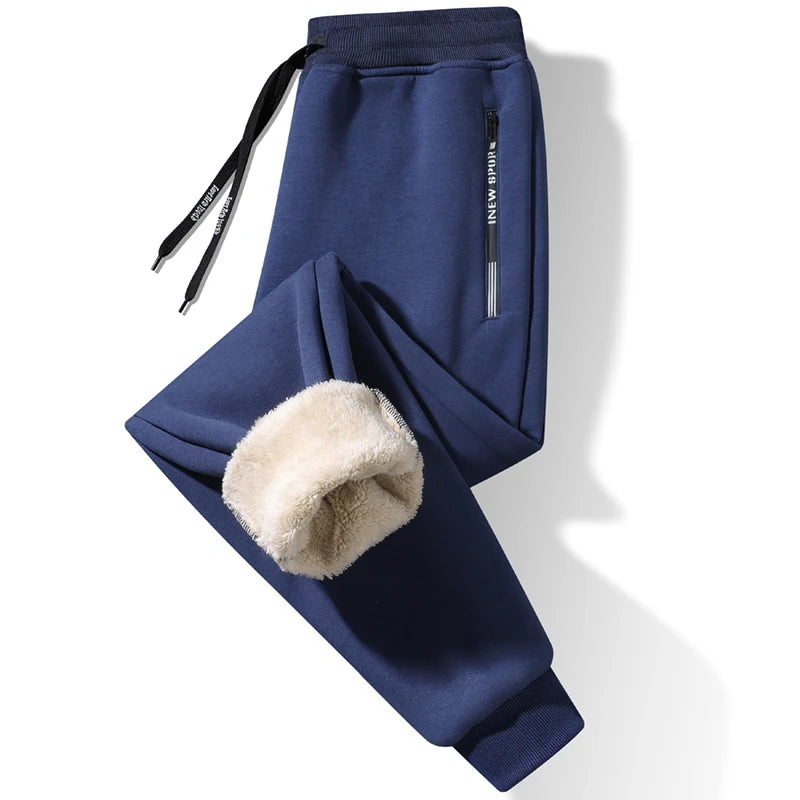 Karentea Running Pants Warm Fleece Winter Windproof Pant Men Fitness Sportpants Jogging Gym Outdoor Sportswear TrousersWomen