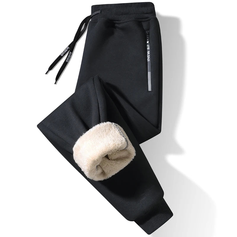 Karentea Running Pants Warm Fleece Winter Windproof Pant Men Fitness Sportpants Jogging Gym Outdoor Sportswear TrousersWomen