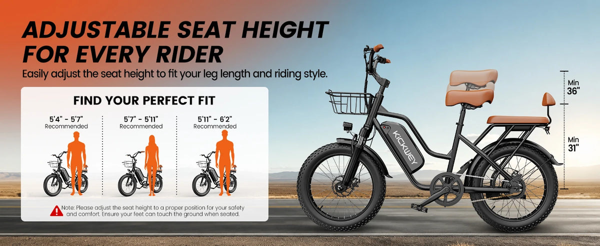 LD20 1500W Electric Bike 20x3' Fat Tire Electric Mountain Bike Electric Bicycle 48V 20AH Women's 250W Electric Road Bike